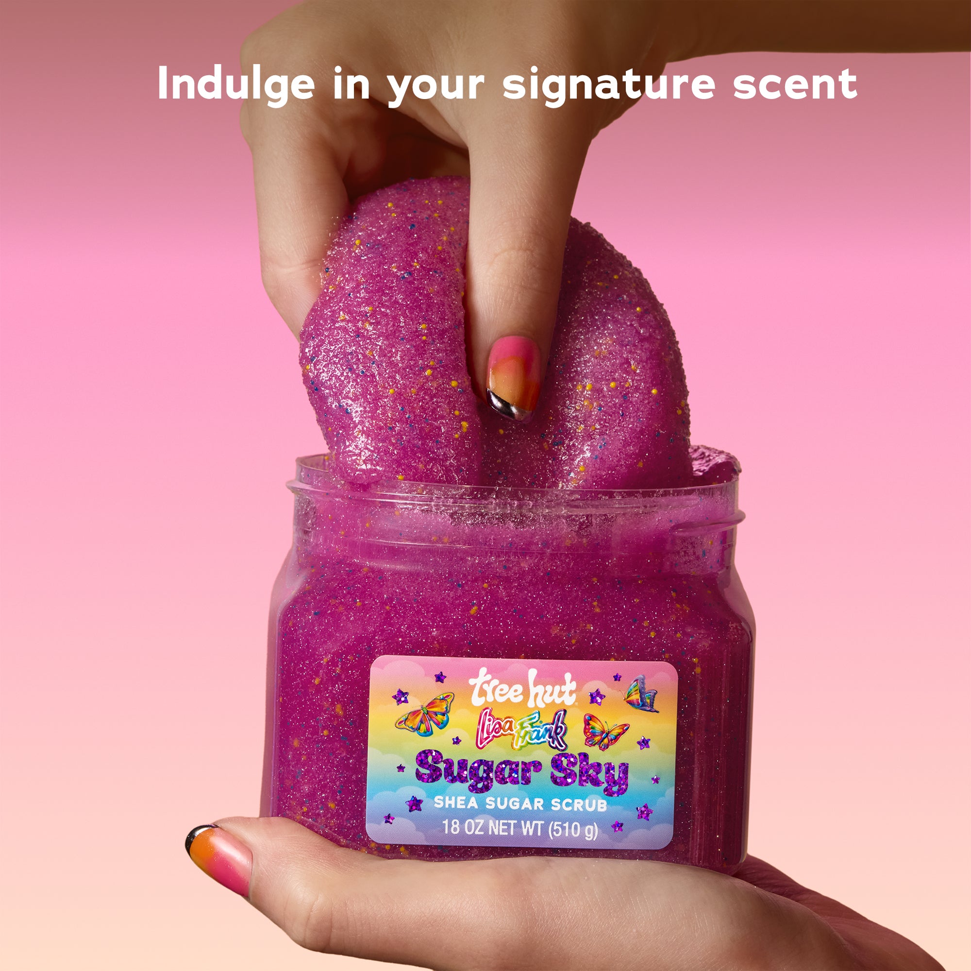 Lisa Frank x Tree Hut Sugar Sky Shea Sugar Scrub - Image 2