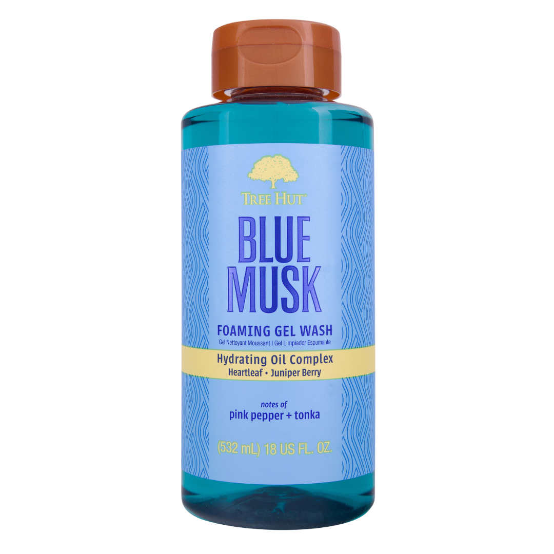 Blue Musk Foaming Gel Wash