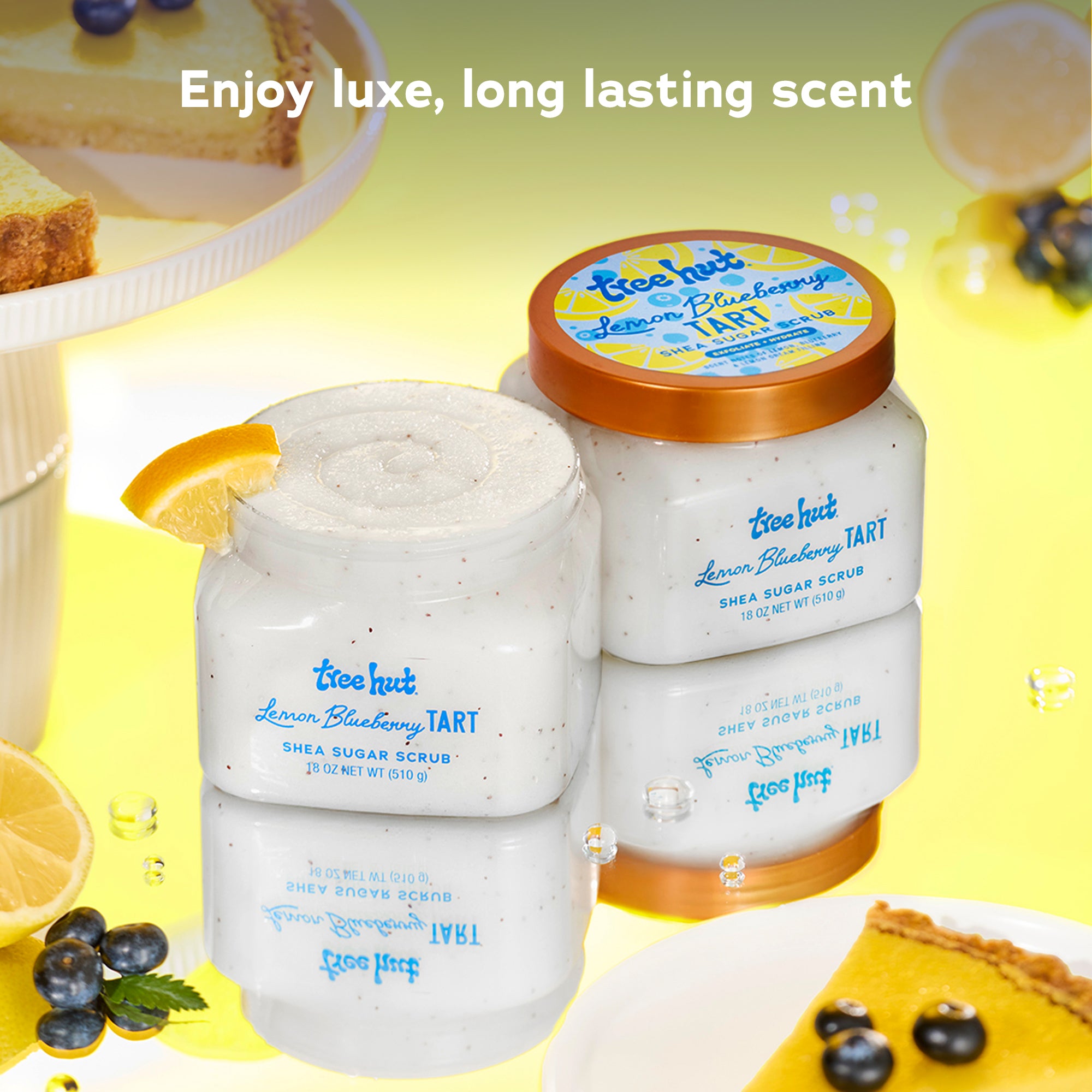 Lemon Blueberry Tart Shea Sugar Scrub - Image 2