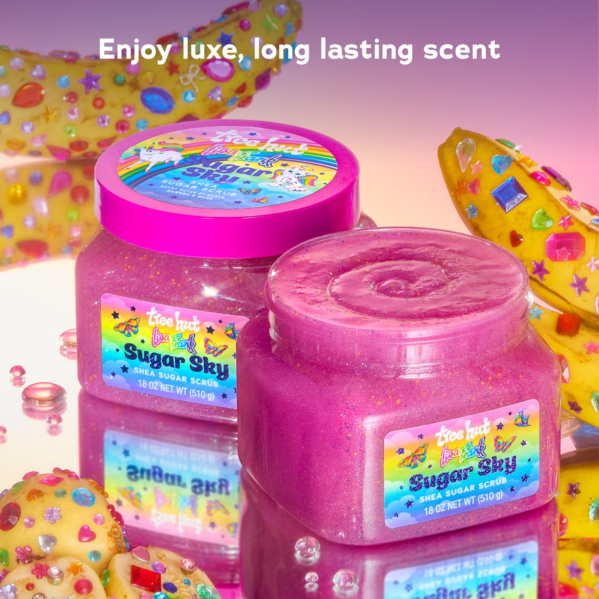 Lisa Frank x Tree Hut Sugar Sky Shea Sugar Scrub - Image 4
