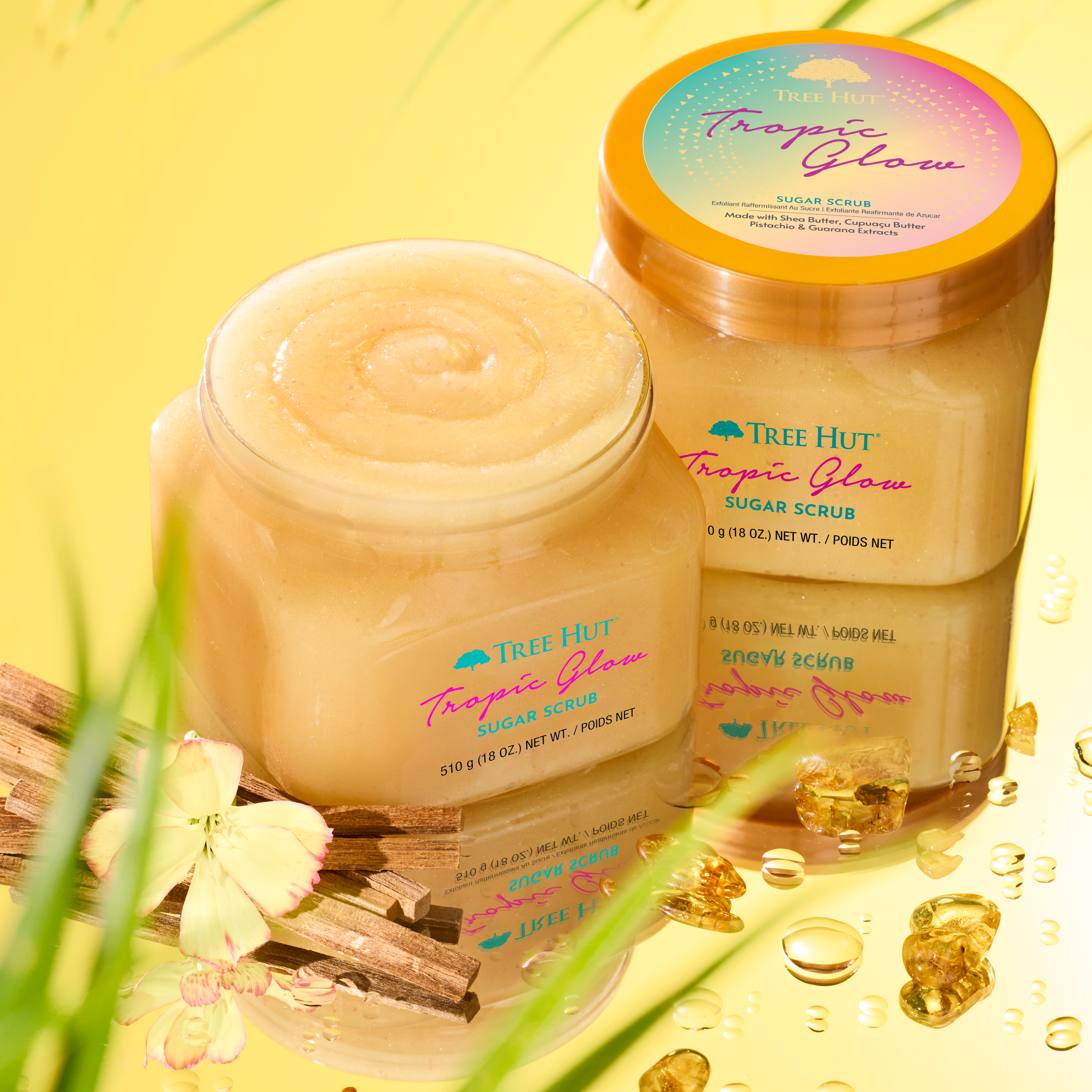Tropic Glow Shea Sugar Scrub - Image 2
