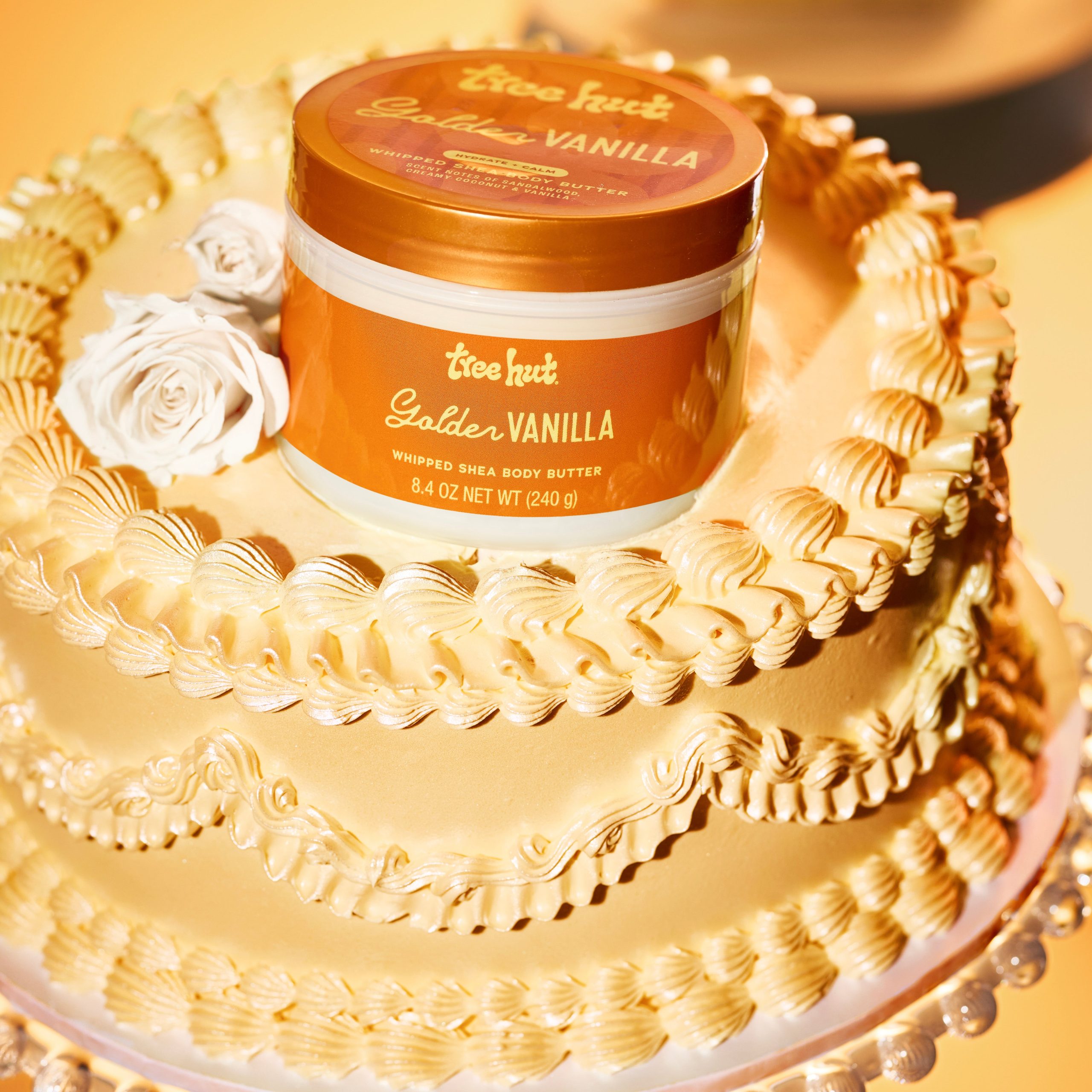 Golden Vanilla Whipped Shea Body Butter - Image 4