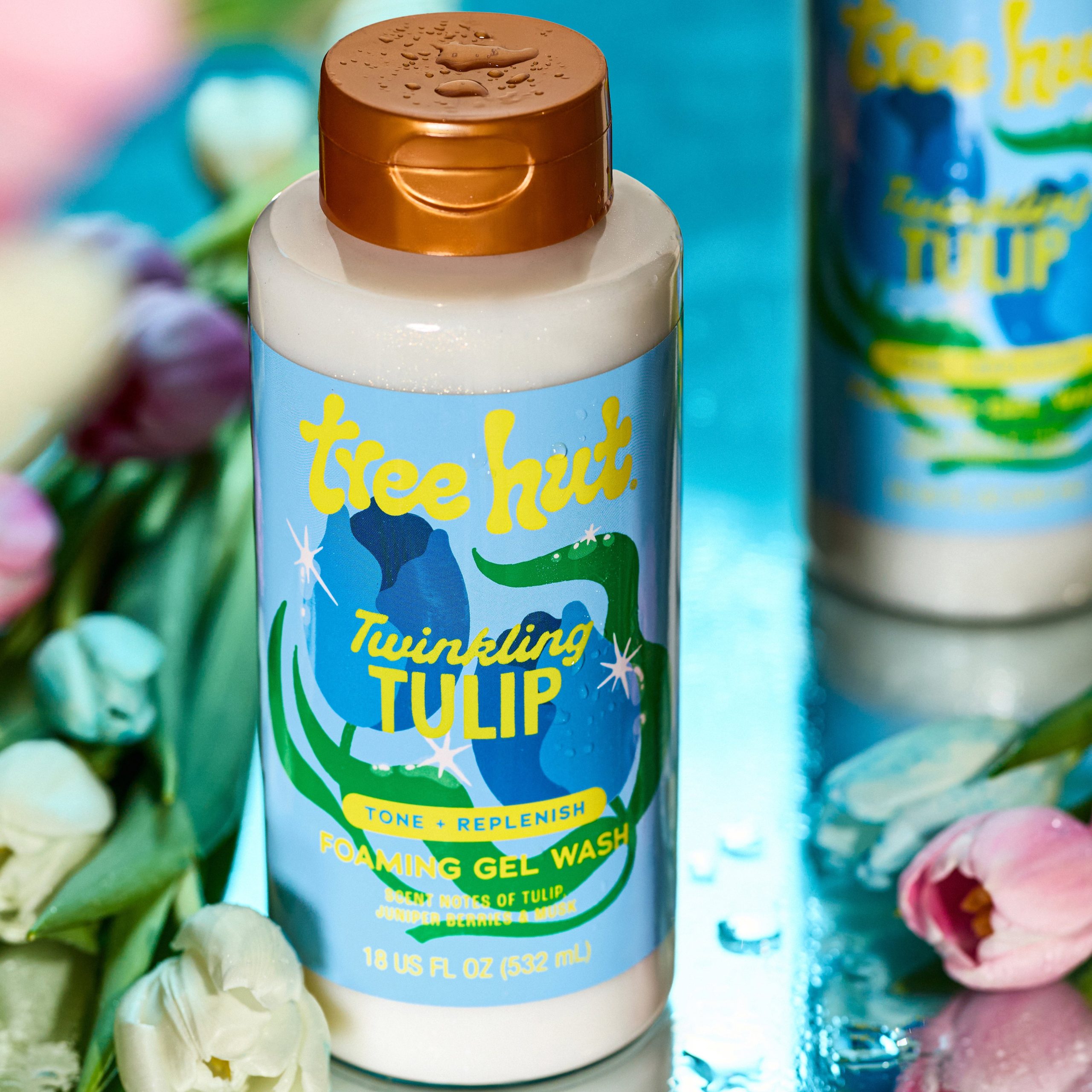 Twinkling Tulip Foaming Gel Wash - Image 5