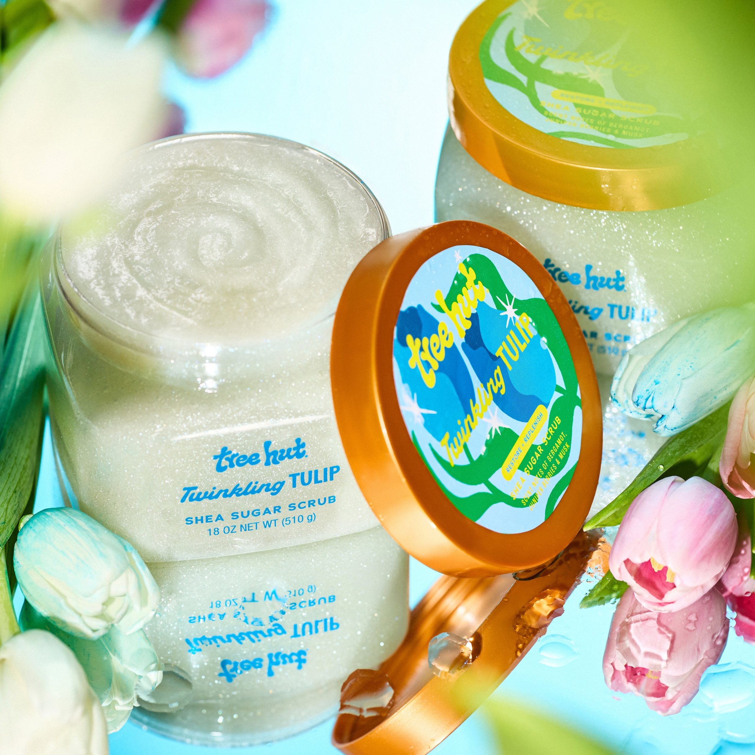 Twinkling Tulip Shea Sugar Scrub - Image 3