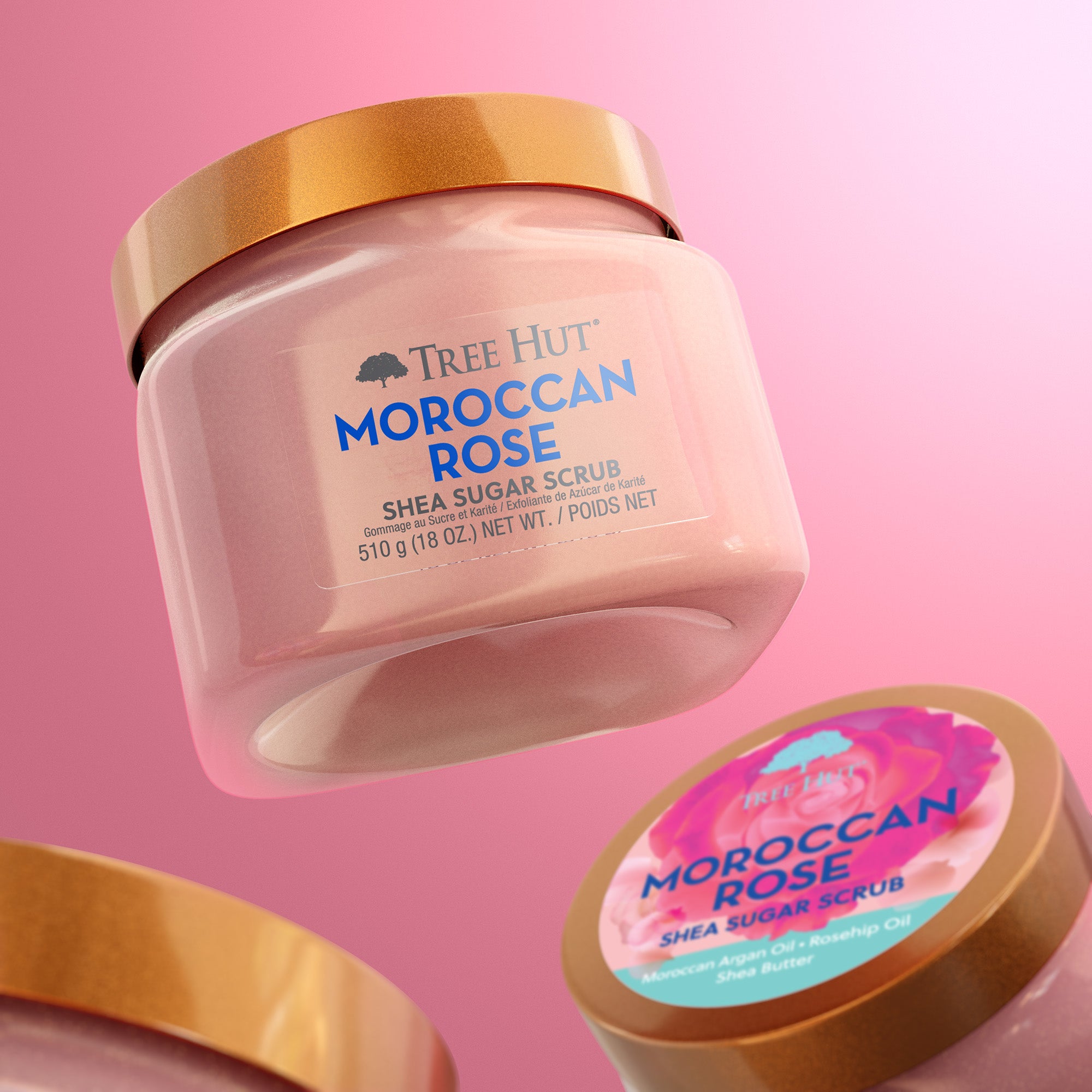 Moroccan Rose Shea Sugar Scrub