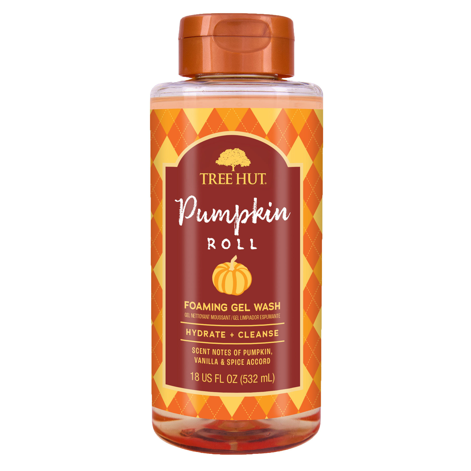 Pumpkin Roll Foaming Gel Wash